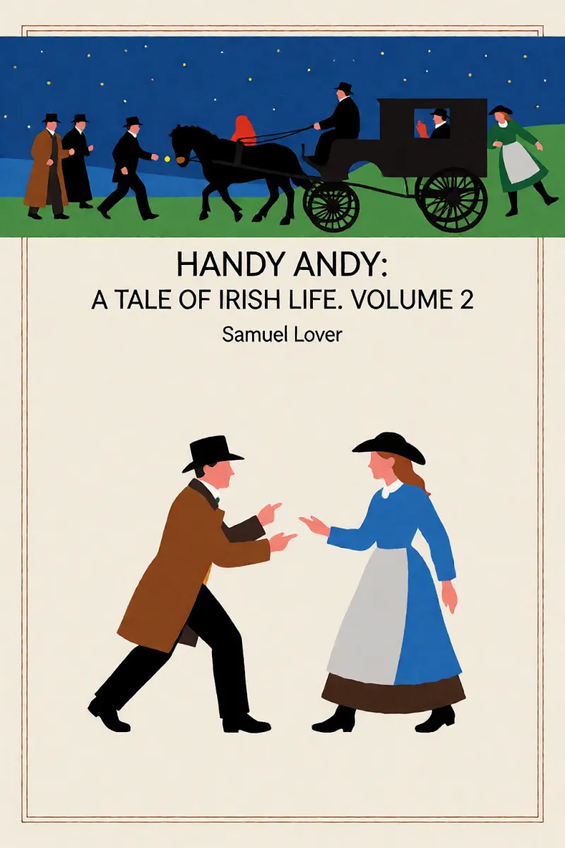 Cover of Handy Andy: A Tale of Irish Life. Volume 2 by Samuel Lover