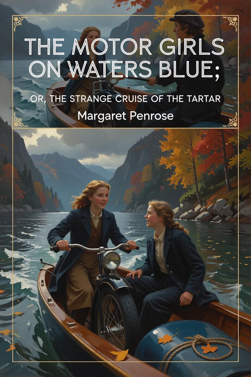 Cover of The Motor Girls on Waters Blue; Or, the Strange Cruise of the Tartar by Margaret Penrose