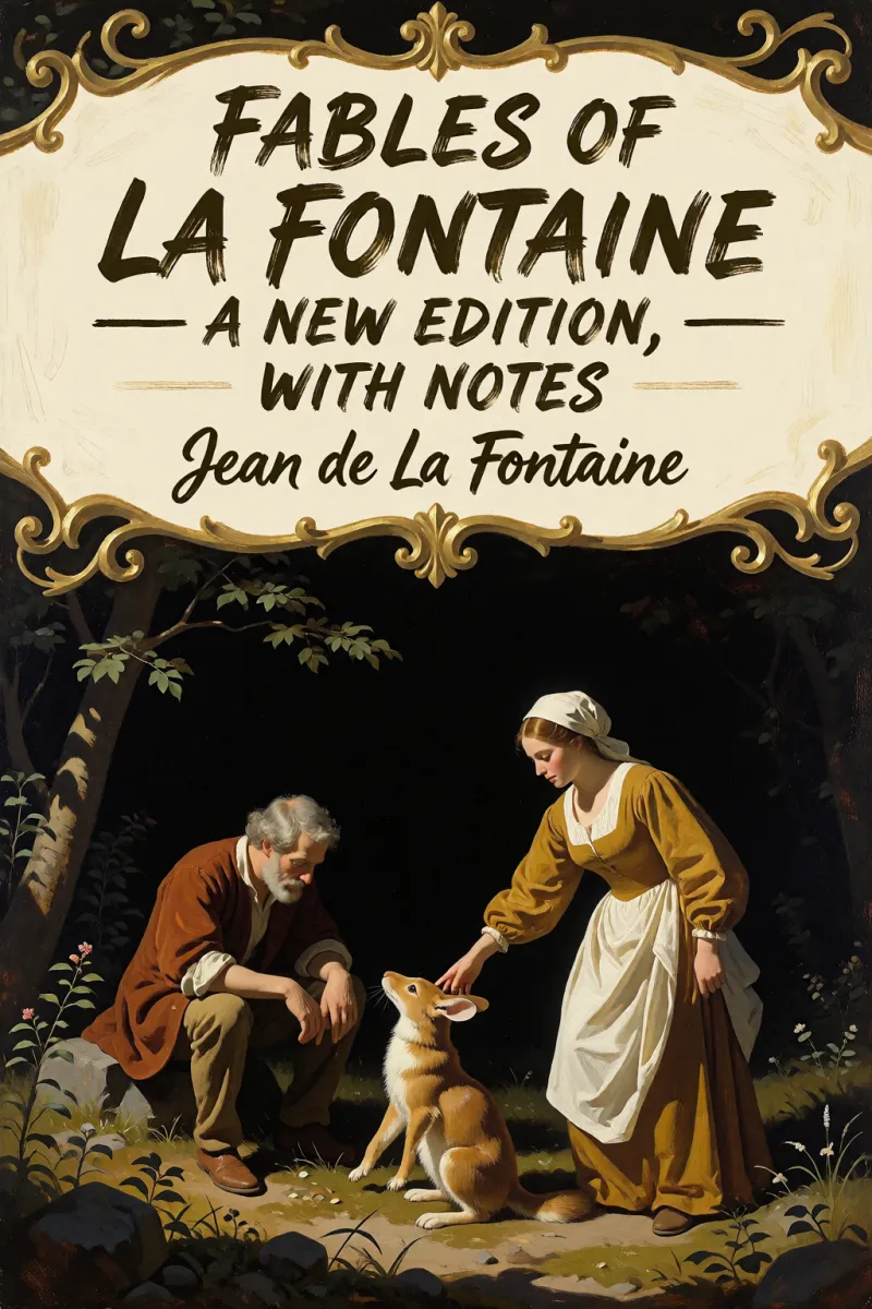 Cover of Fables of La Fontaine — a New Edition, with Notes by Jean de La Fontaine