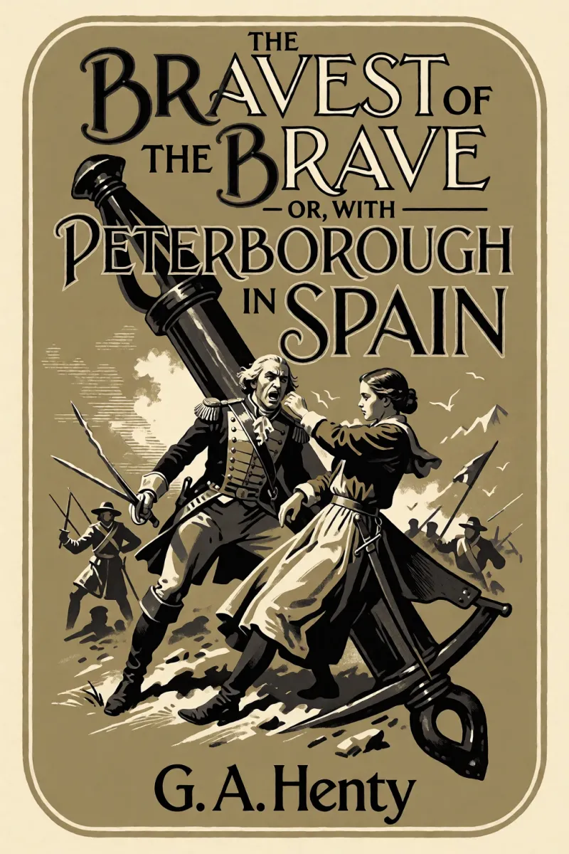 Cover of The Bravest of the Brave — or, with Peterborough in Spain by G. A. Henty