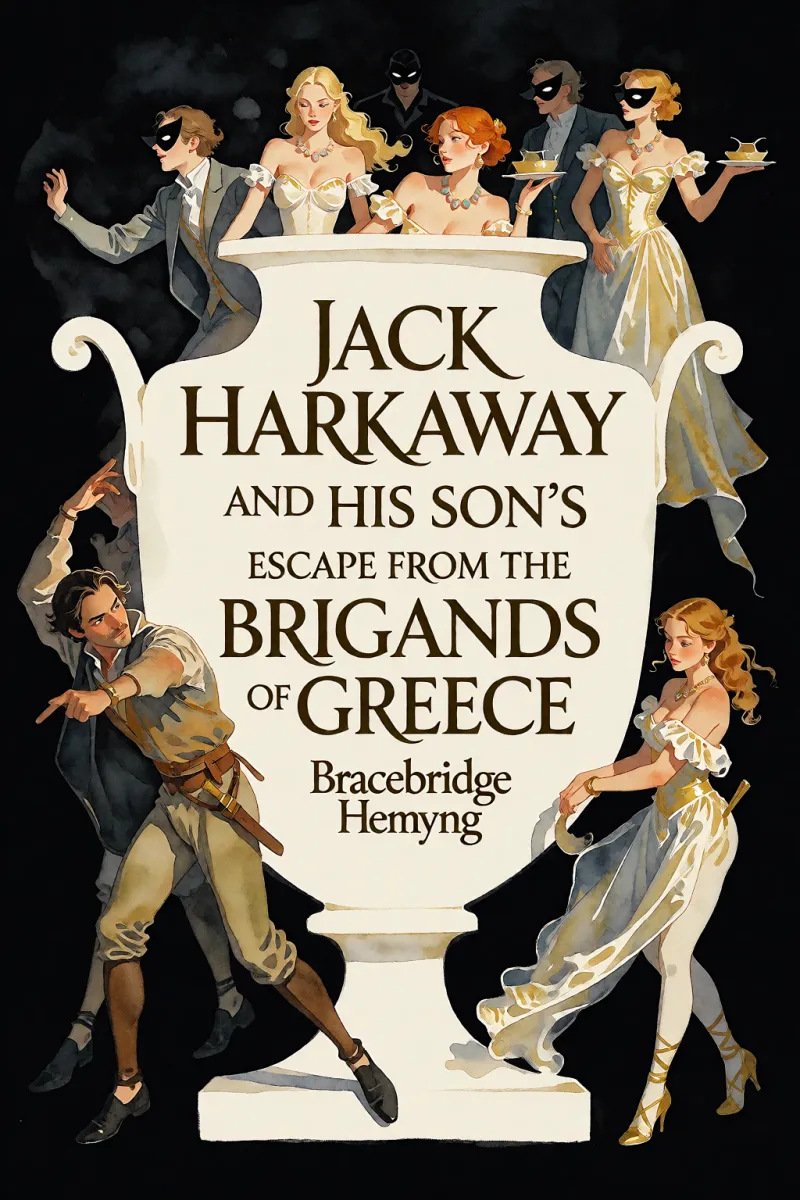 Cover of Jack Harkaway and His Son's Escape from the Brigands of Greece by Bracebridge Hemyng