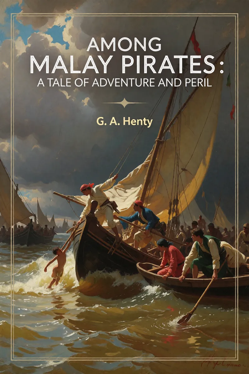 Cover of Among Malay Pirates : a Tale of Adventure and Peril by G. A. Henty