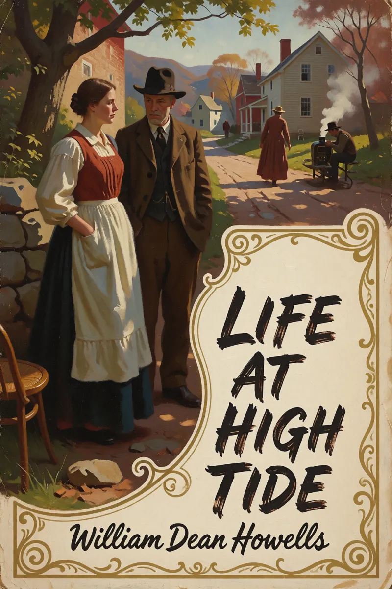 Cover of Life at High Tide by William Dean Howells