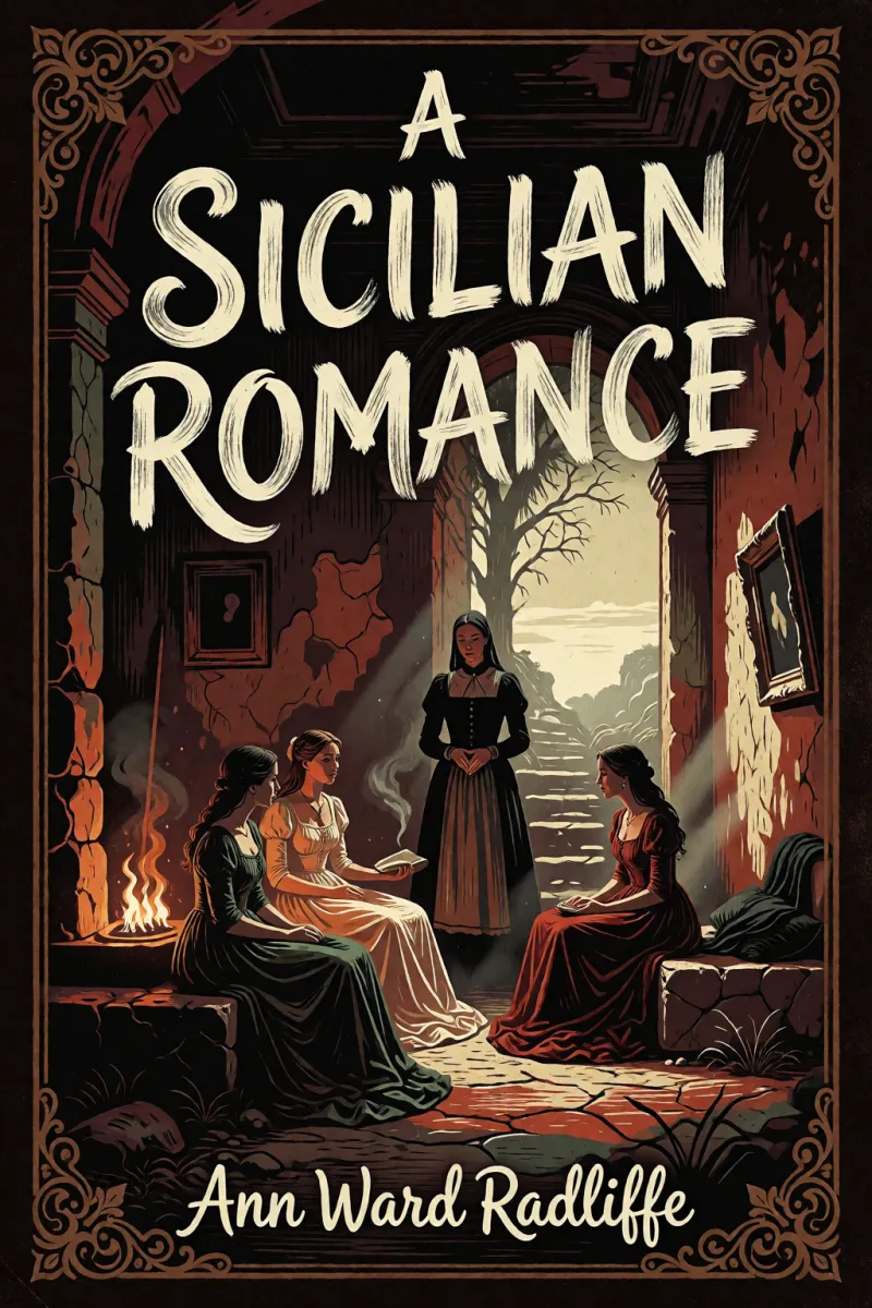 Cover of A Sicilian Romance by Ann Ward Radcliffe