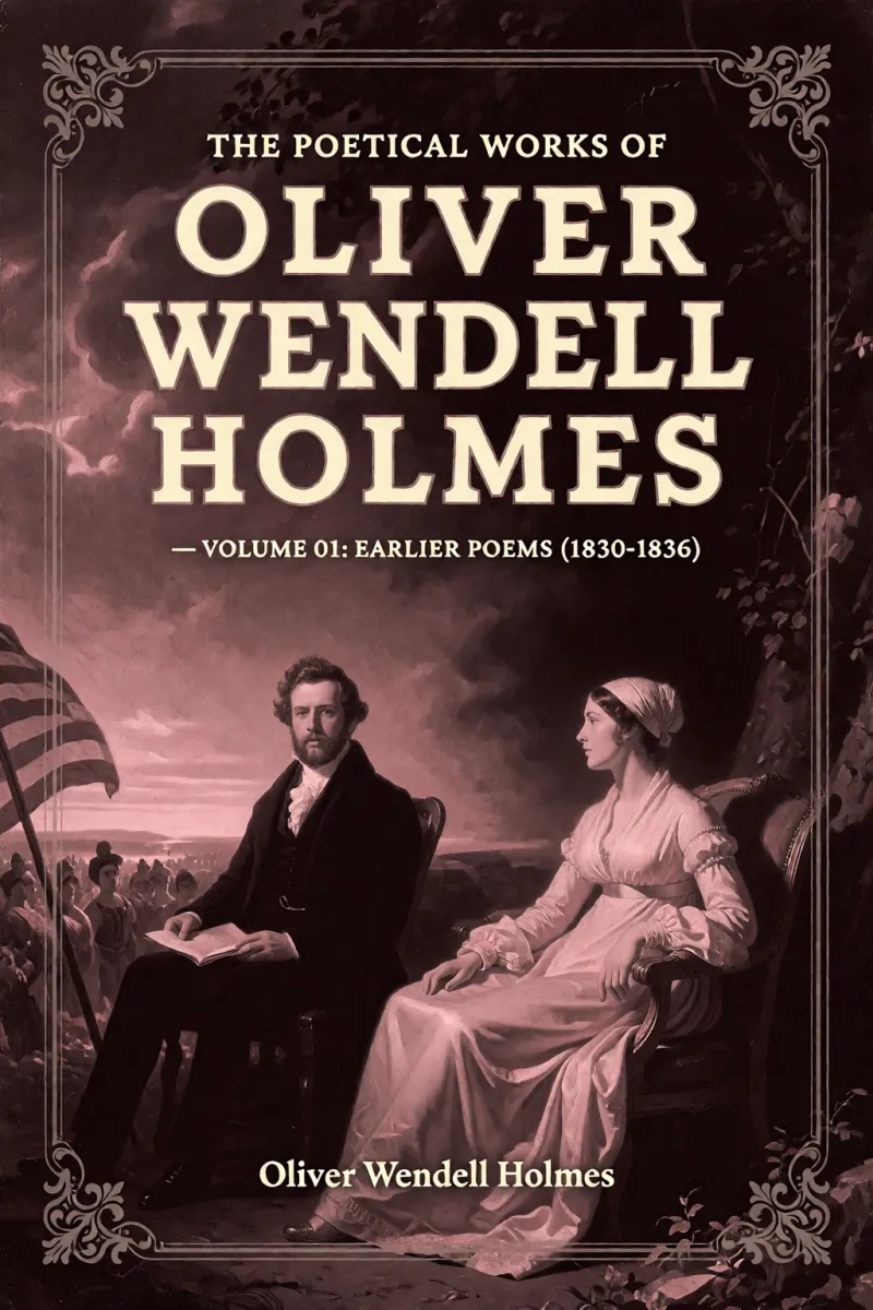 Cover of The Poetical Works of Oliver Wendell Holmes — Volume 01: Earlier Poems (1830-1836) by Oliver Wendell Holmes
