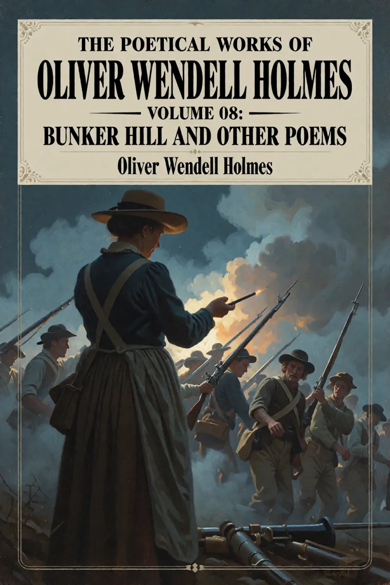 Cover of The Poetical Works of Oliver Wendell Holmes — Volume 08: Bunker Hill and Other Poems by Oliver Wendell Holmes