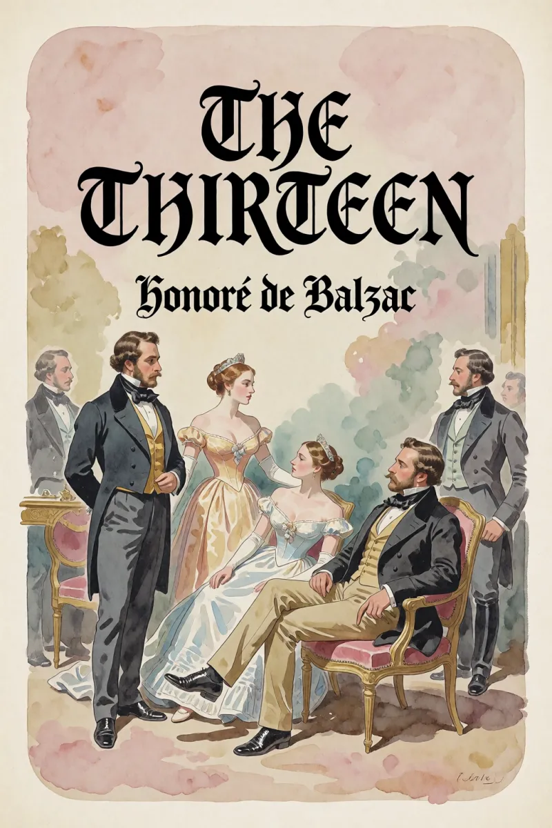 Cover of The Thirteen by Honoré de Balzac