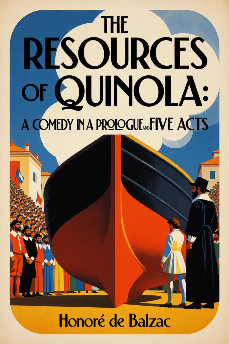 Cover of The Resources of Quinola: A Comedy in a Prologue and Five Acts by Honoré de Balzac