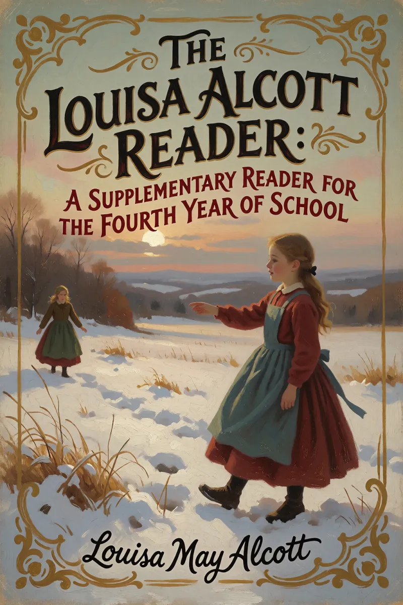 Cover of The Louisa Alcott Reader: a Supplementary Reader for the Fourth Year of School by Louisa May Alcott
