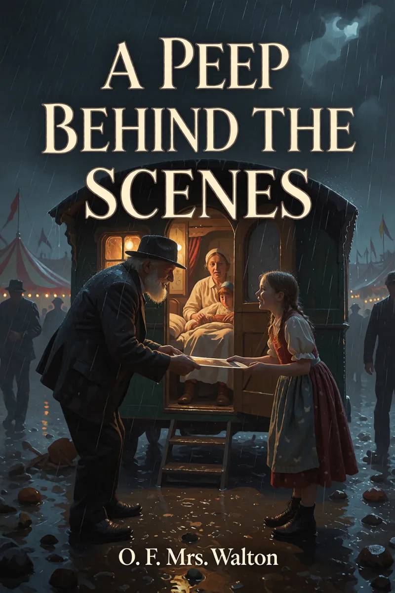Cover of A Peep Behind the Scenes by O. F. Mrs. Walton