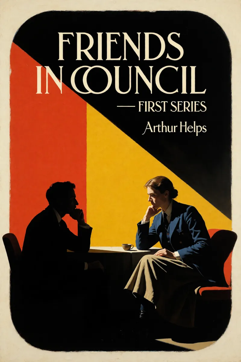 Cover of Friends in Council — First Series by Arthur Helps