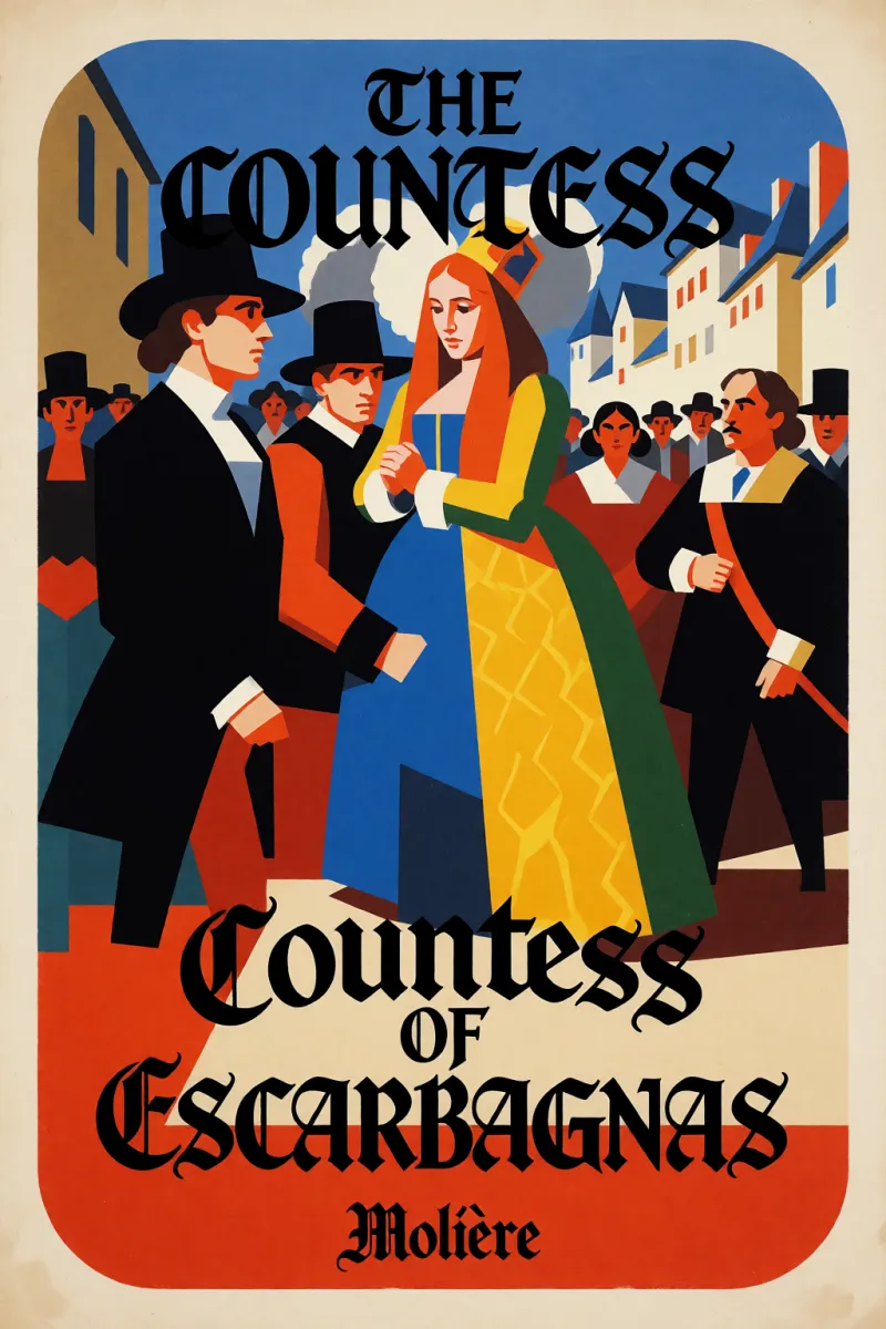 Cover of The Countess of Escarbagnas by Molière