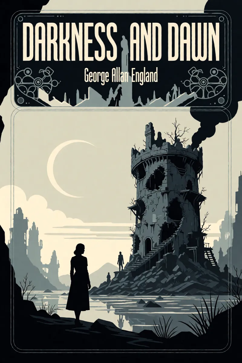 Cover of Darkness and Dawn by George Allan England