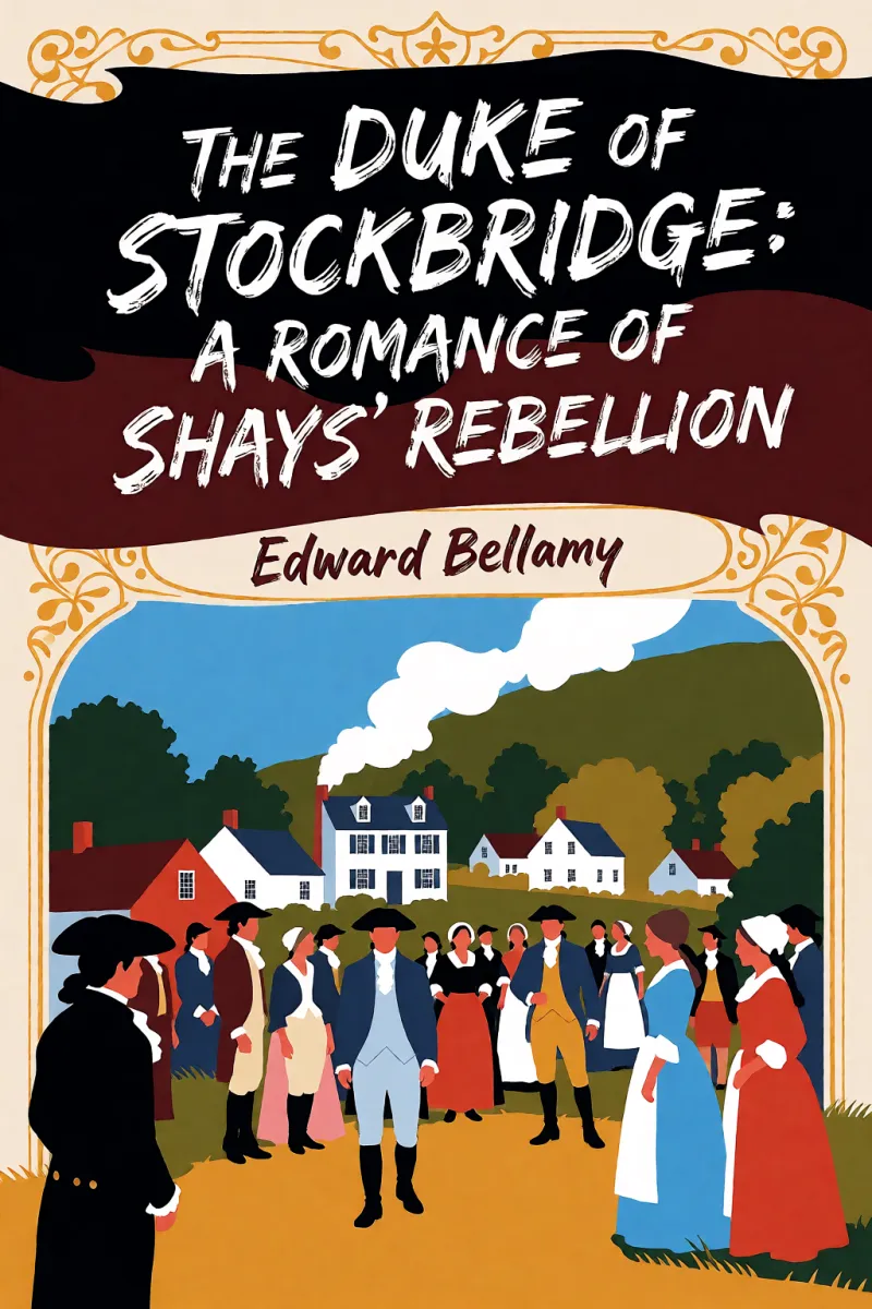Cover of The Duke of Stockbridge: A Romance of Shays' Rebellion by Edward Bellamy