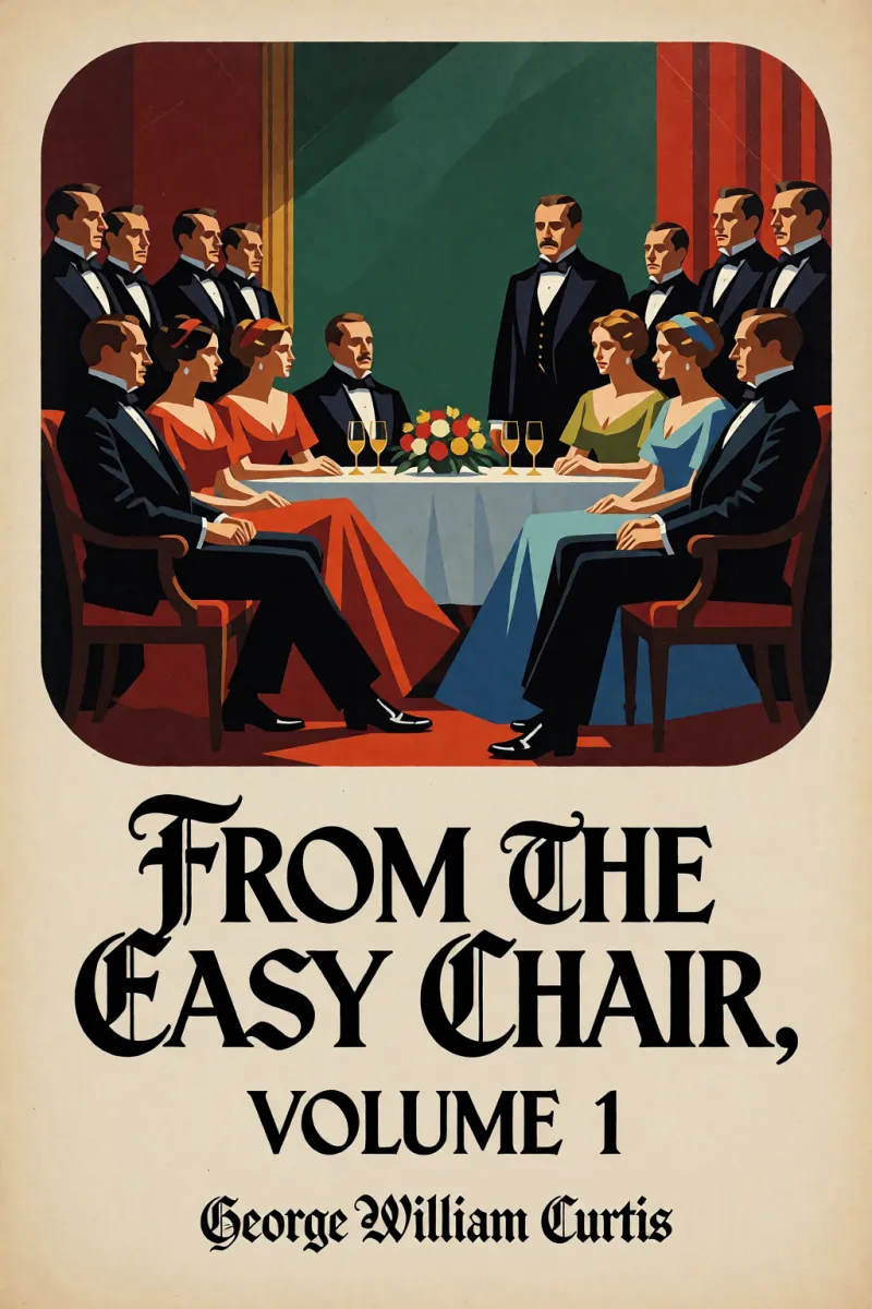 Cover of From the Easy Chair, Volume 1 by George William Curtis