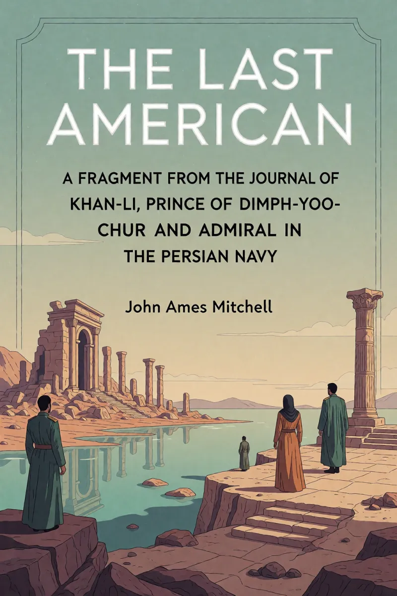 Cover of The Last American: A Fragment from the Journal of Khan-li, Prince of Dimph-yoo-chur and Admiral in the Persian Navy by John Ames Mitchell