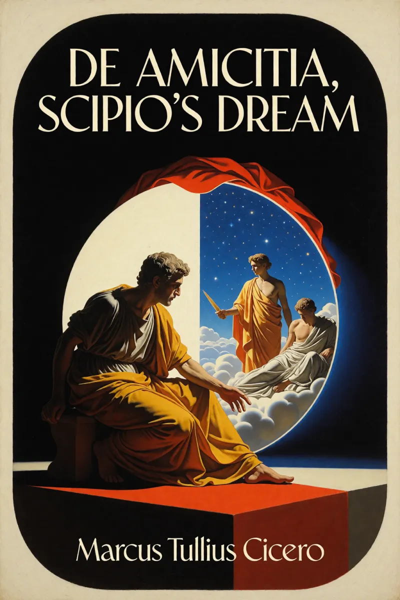 Cover of De Amicitia, Scipio's Dream by Marcus Tullius Cicero
