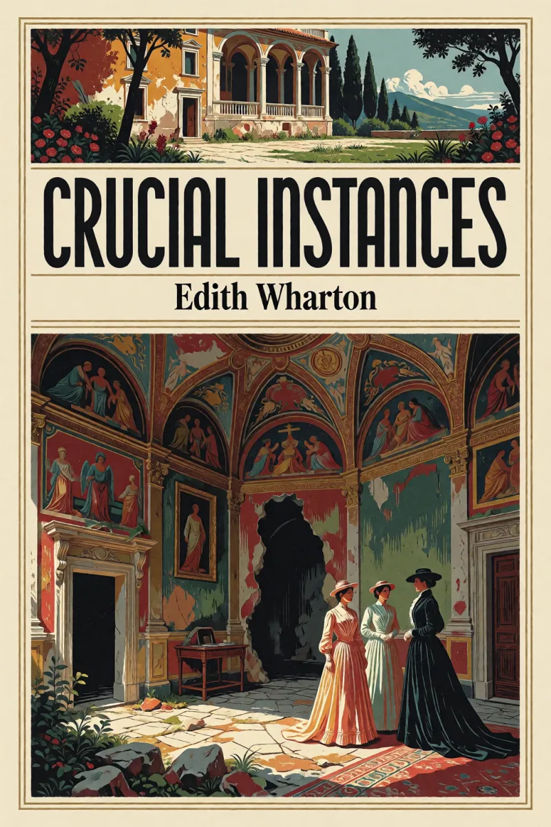 Cover of Crucial Instances by Edith Wharton