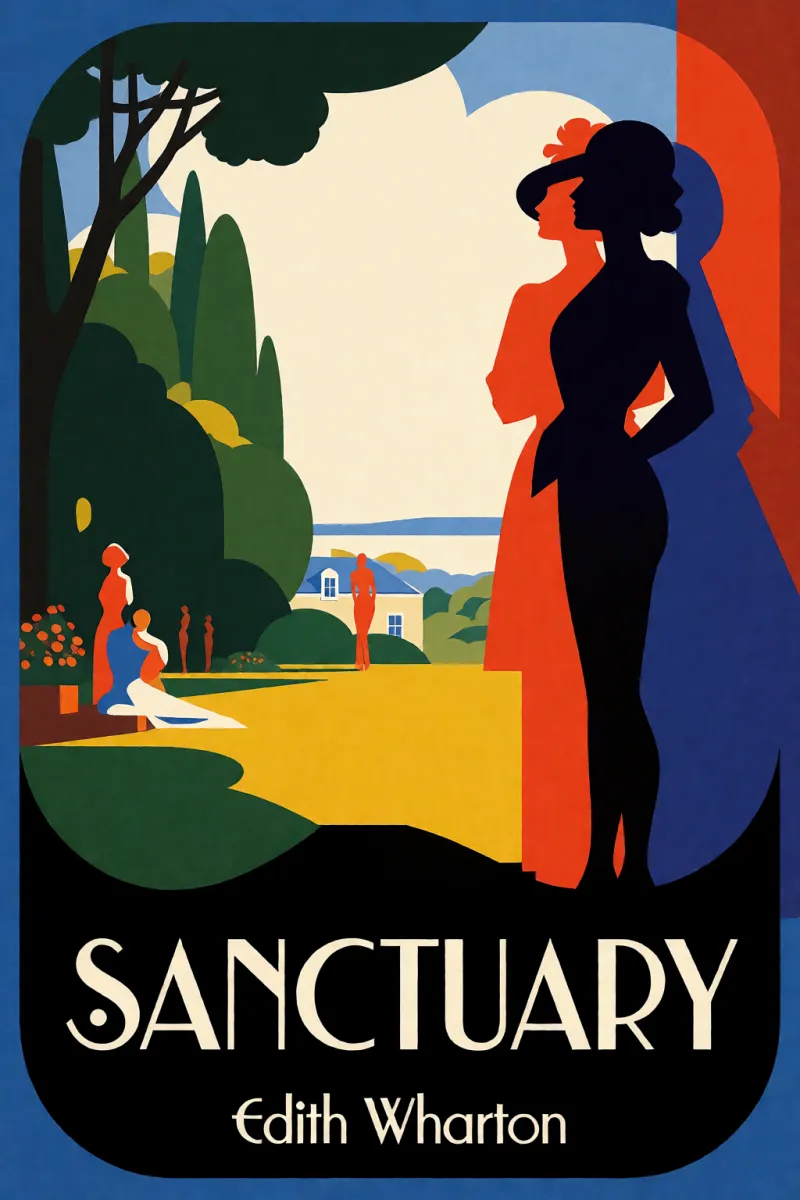 Cover of Sanctuary by Edith Wharton