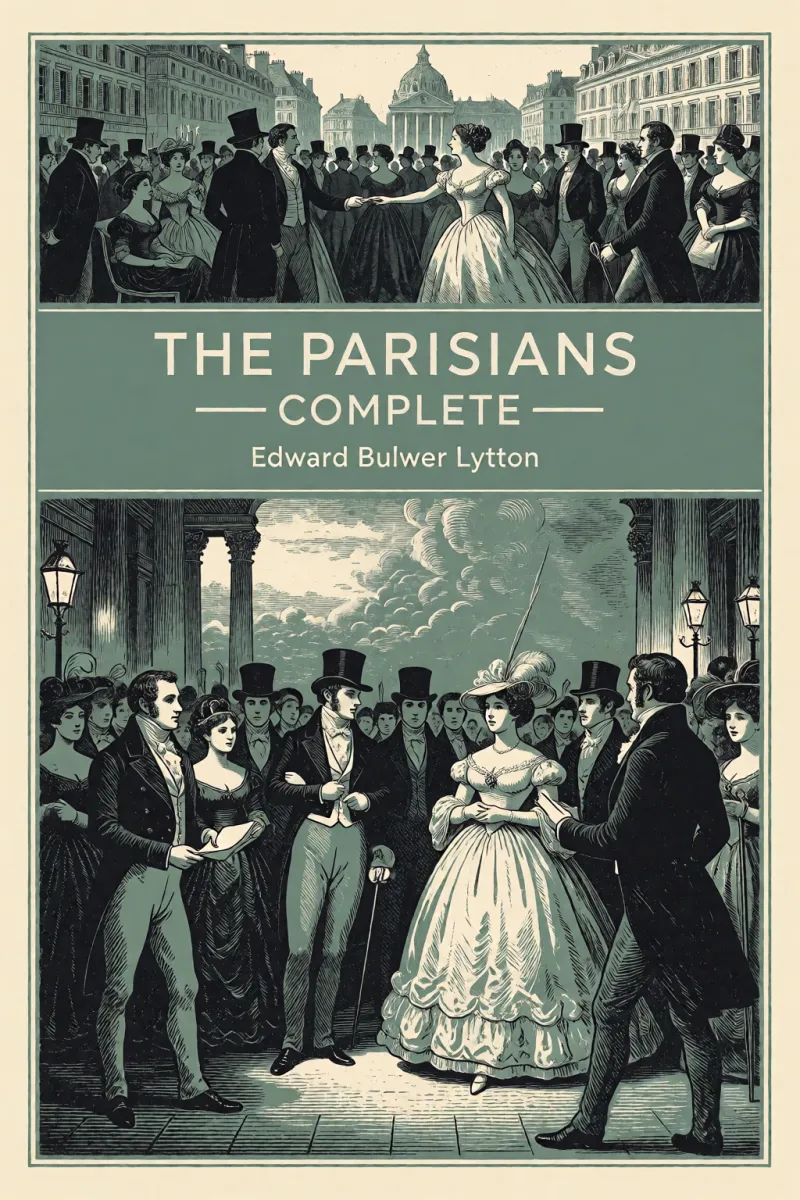 Cover of The Parisians — Complete by Edward Bulwer Lytton