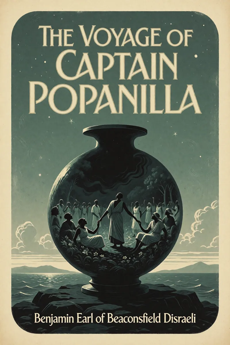 Cover of The Voyage of Captain Popanilla by Benjamin Earl of Beaconsfield Disraeli