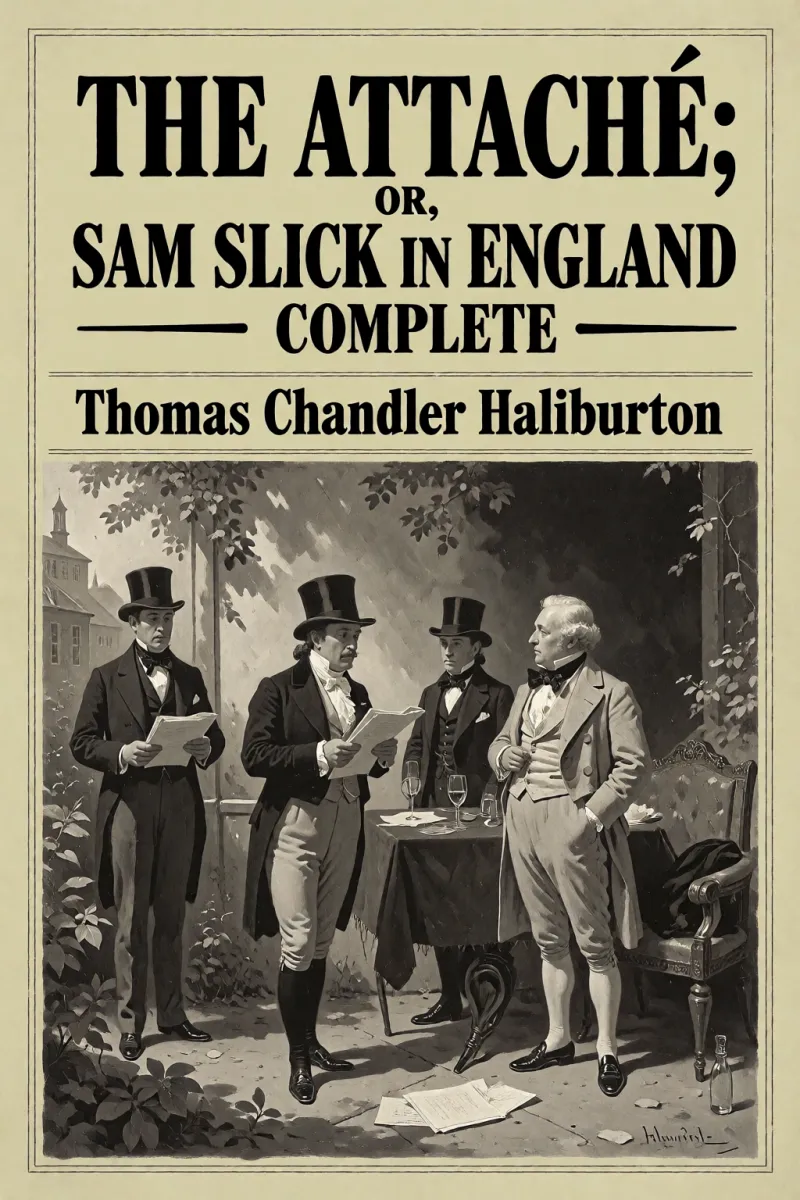 Cover of The Attaché; or, Sam Slick in England — Complete by Thomas Chandler Haliburton