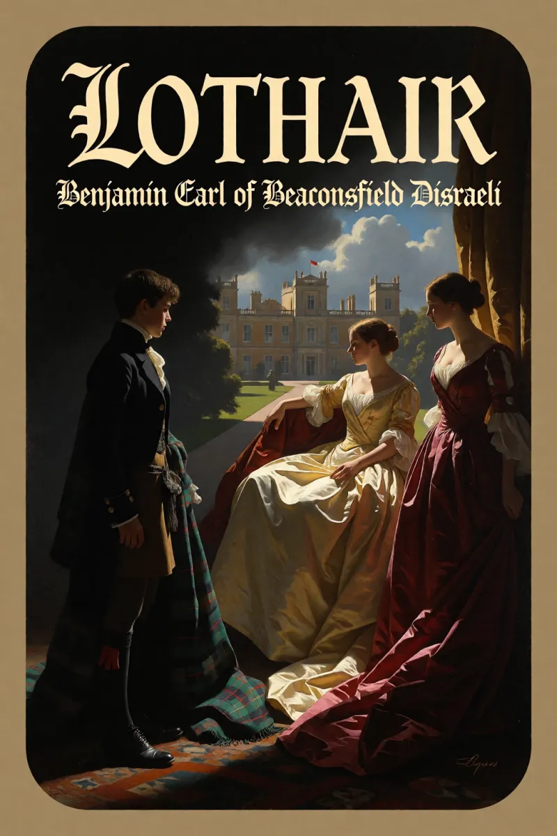 Cover of Lothair by Benjamin Earl of Beaconsfield Disraeli
