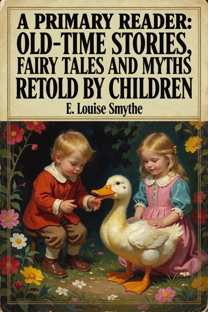 Cover of A Primary Reader: Old-time Stories, Fairy Tales and Myths Retold by Children by E. Louise Smythe