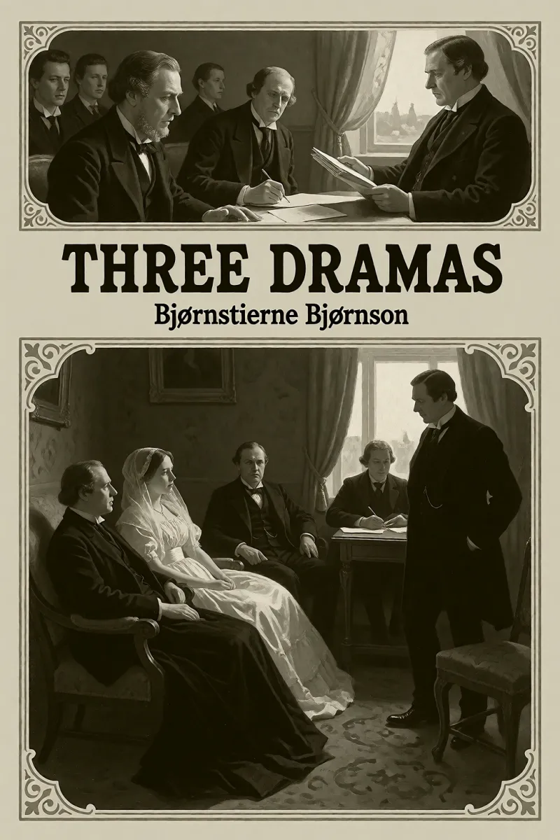 Cover of Three Dramas by Bjørnstjerne Bjørnson