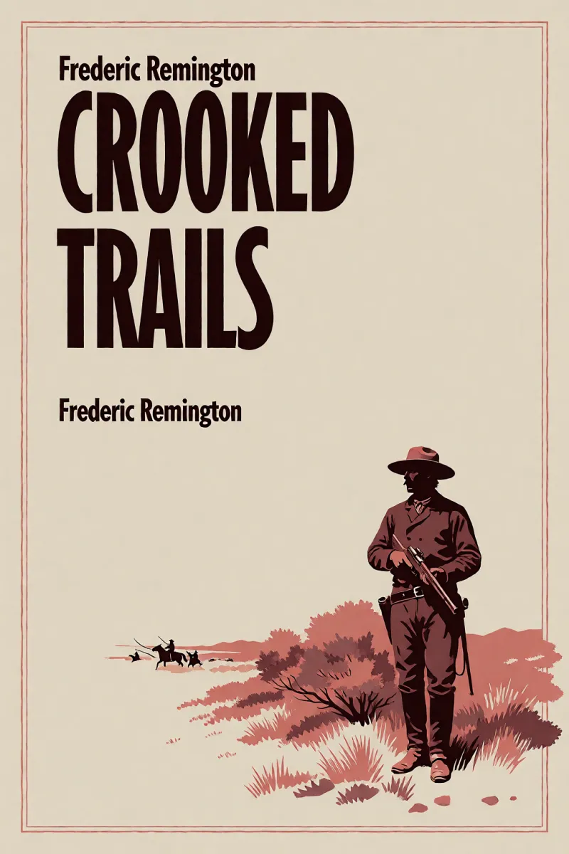 Cover of Crooked Trails by Frederic Remington