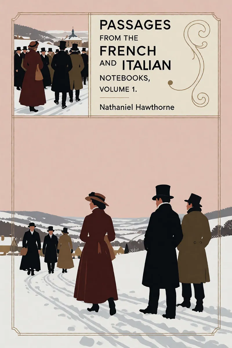 Cover of Passages from the French and Italian Notebooks, Volume 1. by Nathaniel Hawthorne