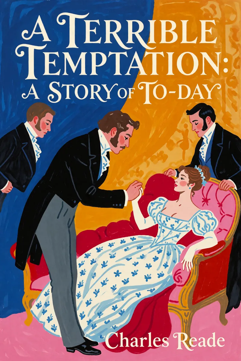 Cover of A Terrible Temptation: A Story of To-Day by Charles Reade