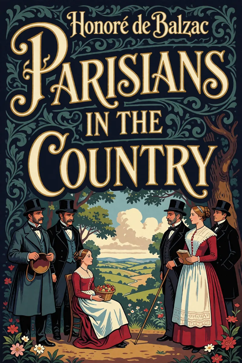 Cover of Parisians in the Country by Honoré de Balzac