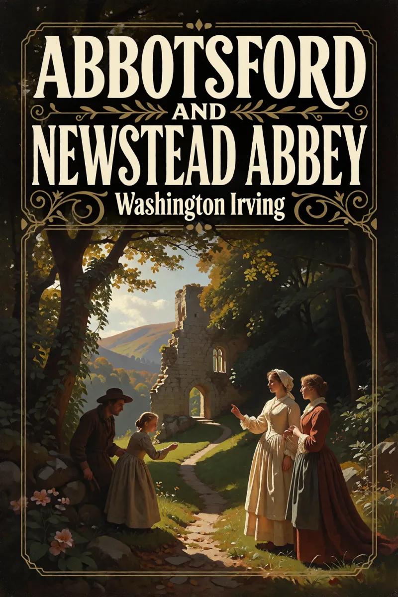 Cover of Abbotsford and Newstead Abbey by Washington Irving