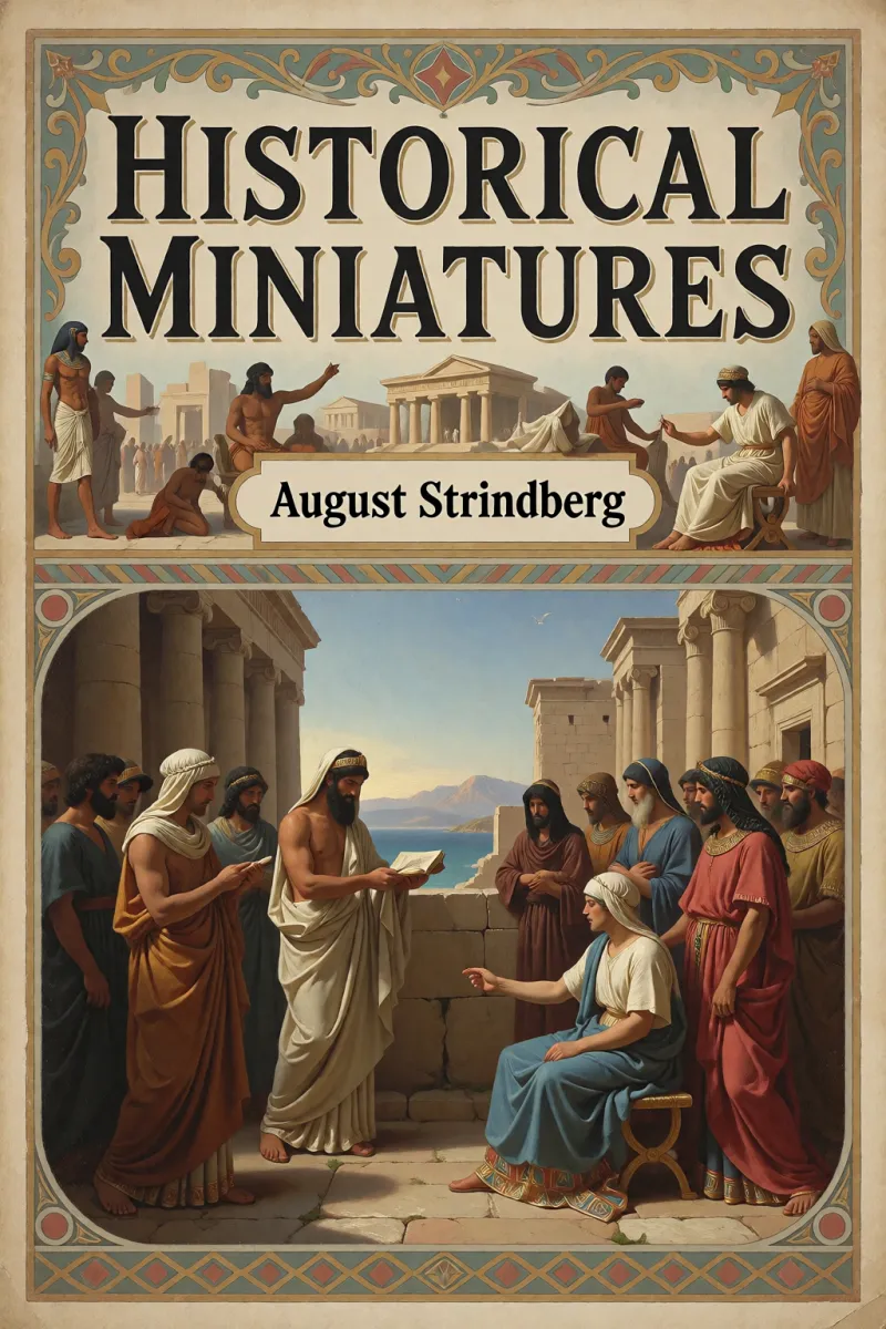 Cover of Historical Miniatures by August Strindberg