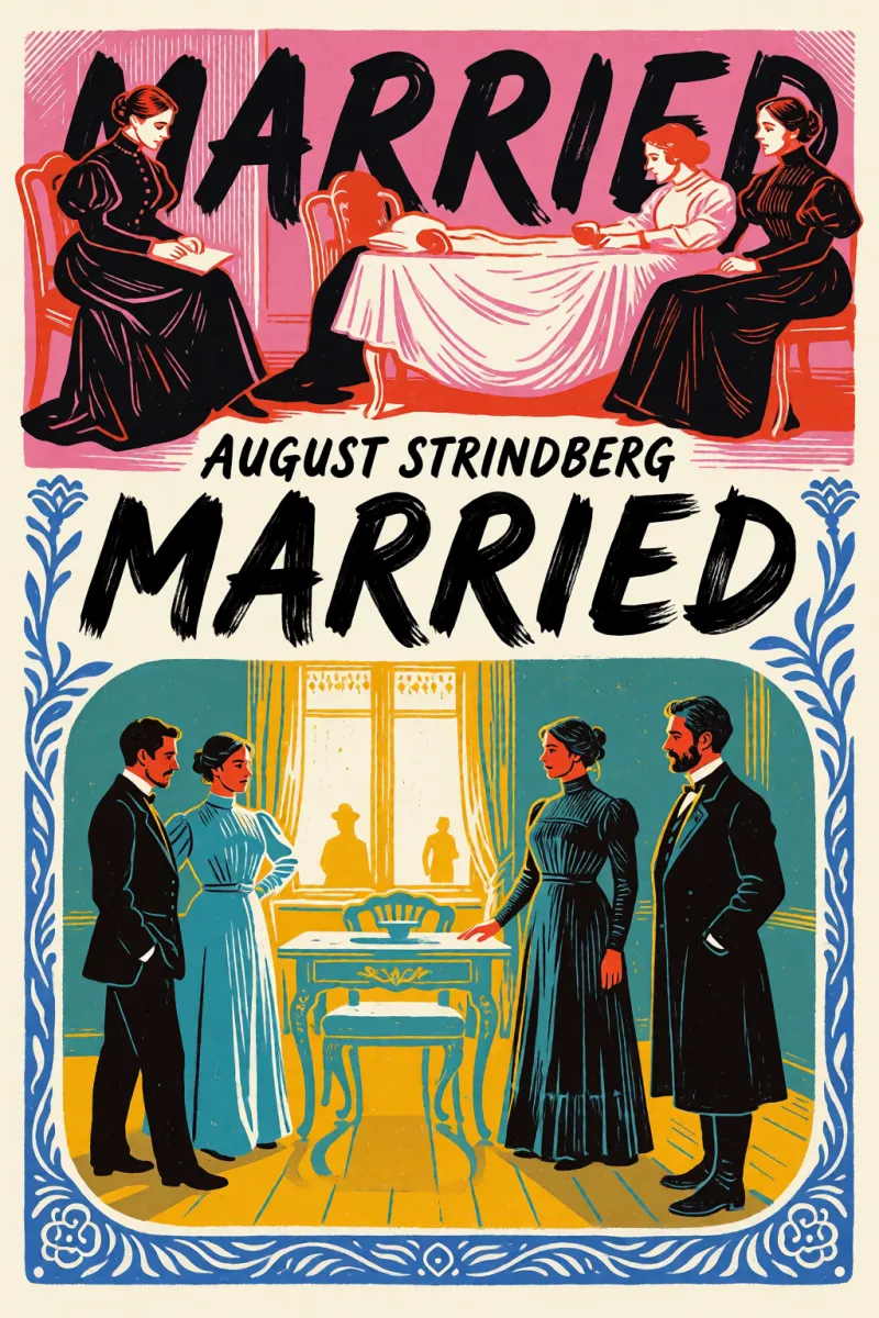Cover of Married by August Strindberg