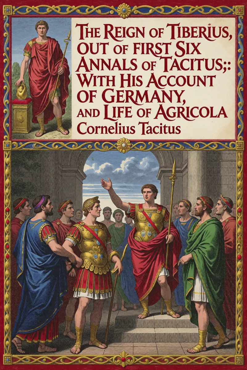 Cover of The Reign of Tiberius, Out of the First Six Annals of Tacitus;: With His Account of Germany, and Life of Agricola by Cornelius Tacitus