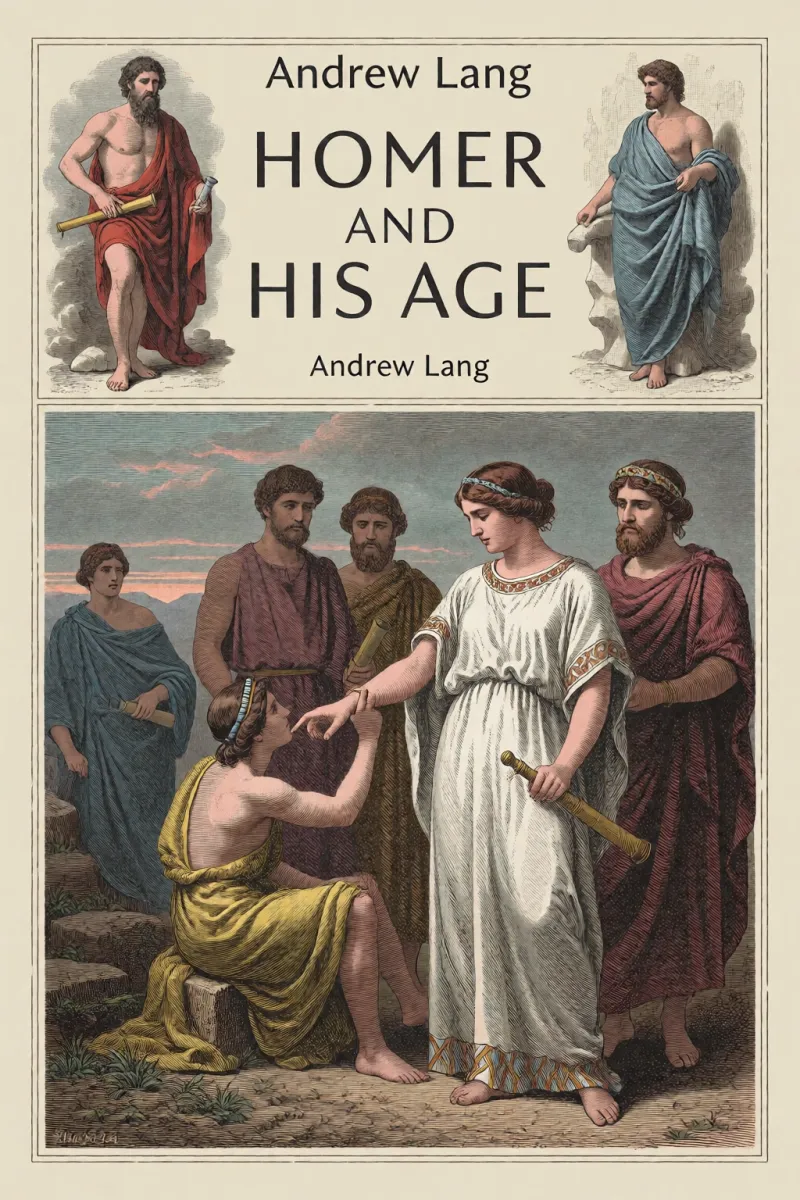 Cover of Homer and His Age by Andrew Lang