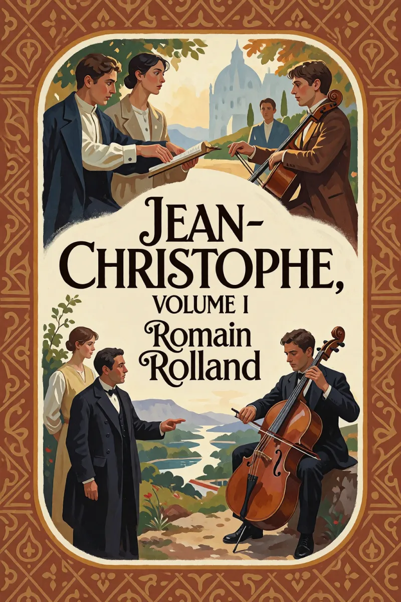 Cover of Jean-Christophe, Volume I by Romain Rolland