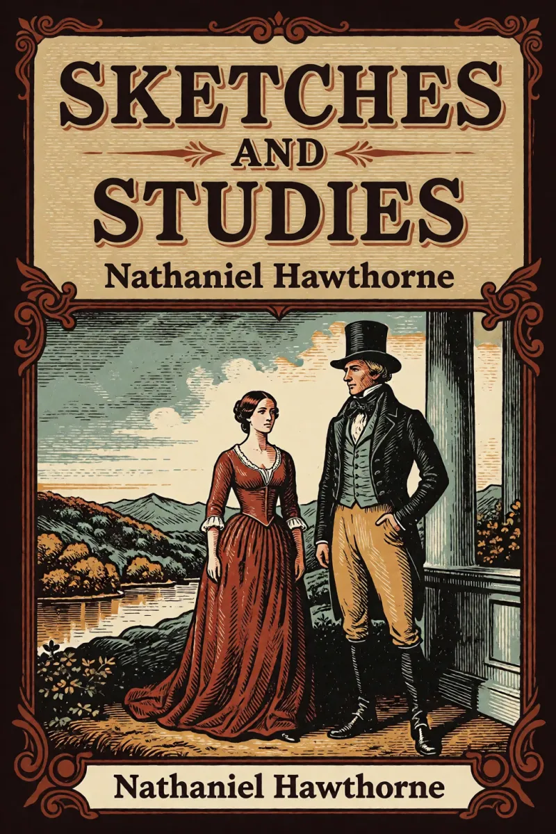 Cover of Sketches and Studies by Nathaniel Hawthorne