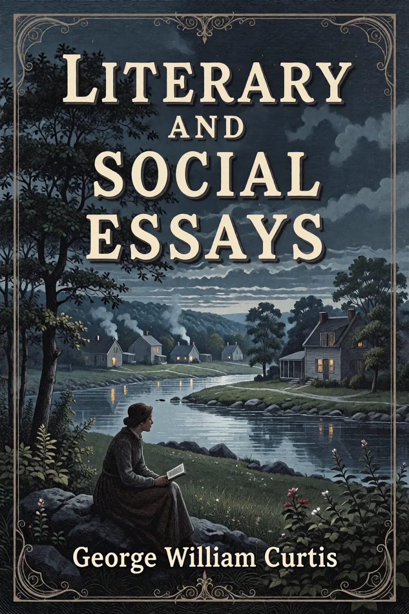 Cover of Literary and Social Essays by George William Curtis