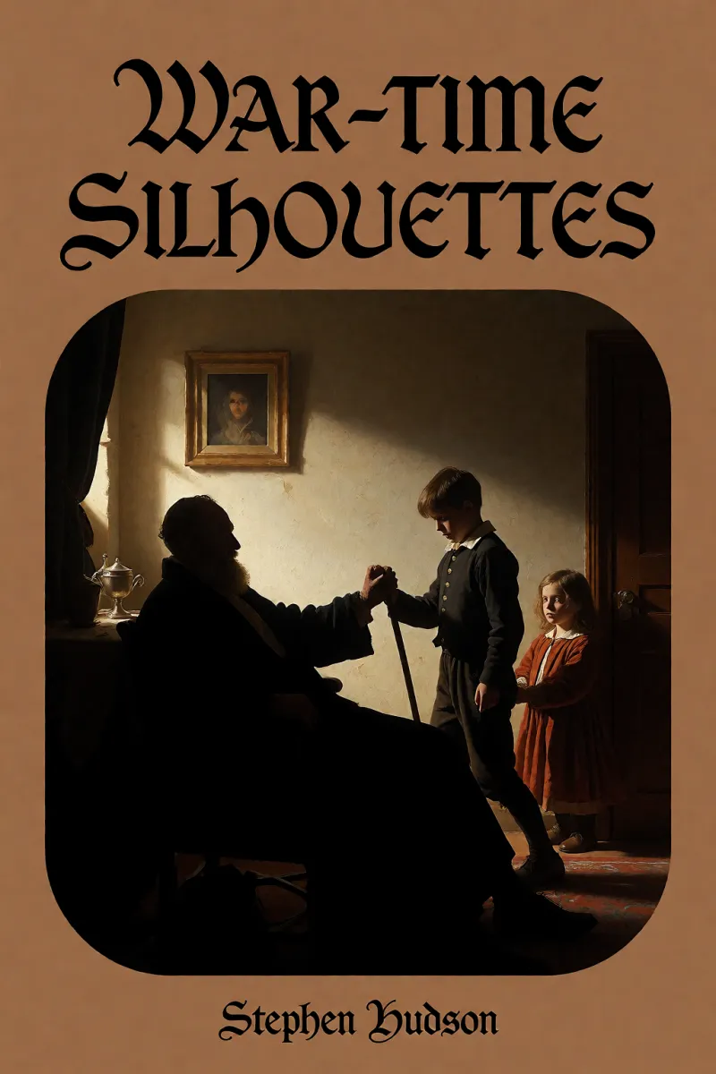 Cover of War-time Silhouettes by Stephen Hudson
