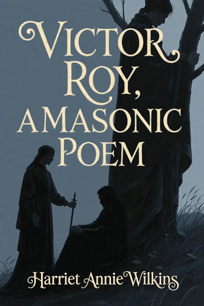 Cover of Victor Roy, a Masonic Poem by Harriet Annie Wilkins