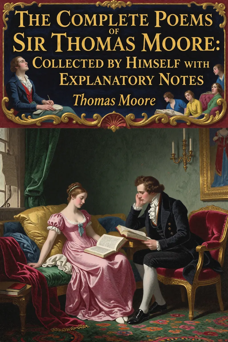 Cover of The Complete Poems of Sir Thomas Moore: Collected by Himself with Explanatory Notes by Thomas Moore