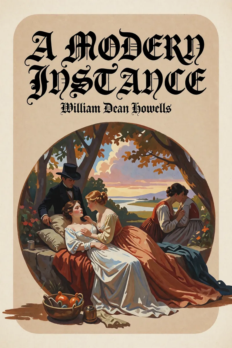 Cover of A Modern Instance by William Dean Howells