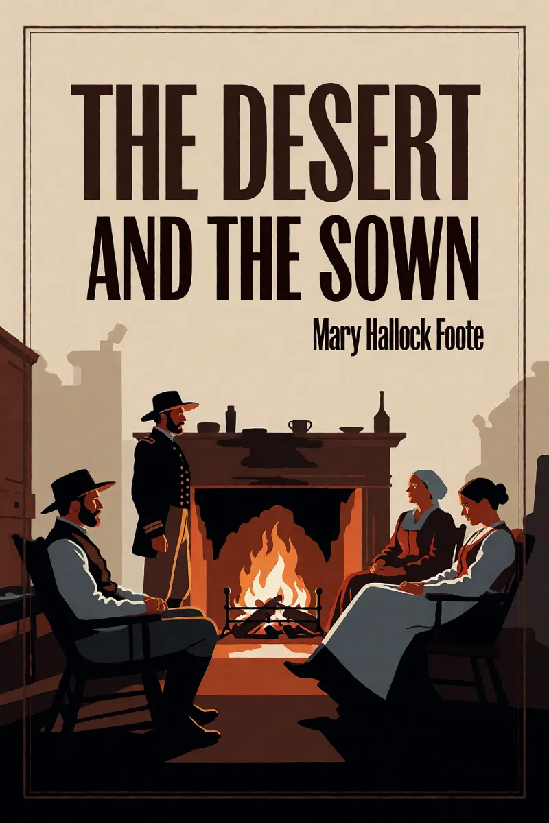 Cover of The Desert and the Sown by Mary Hallock Foote