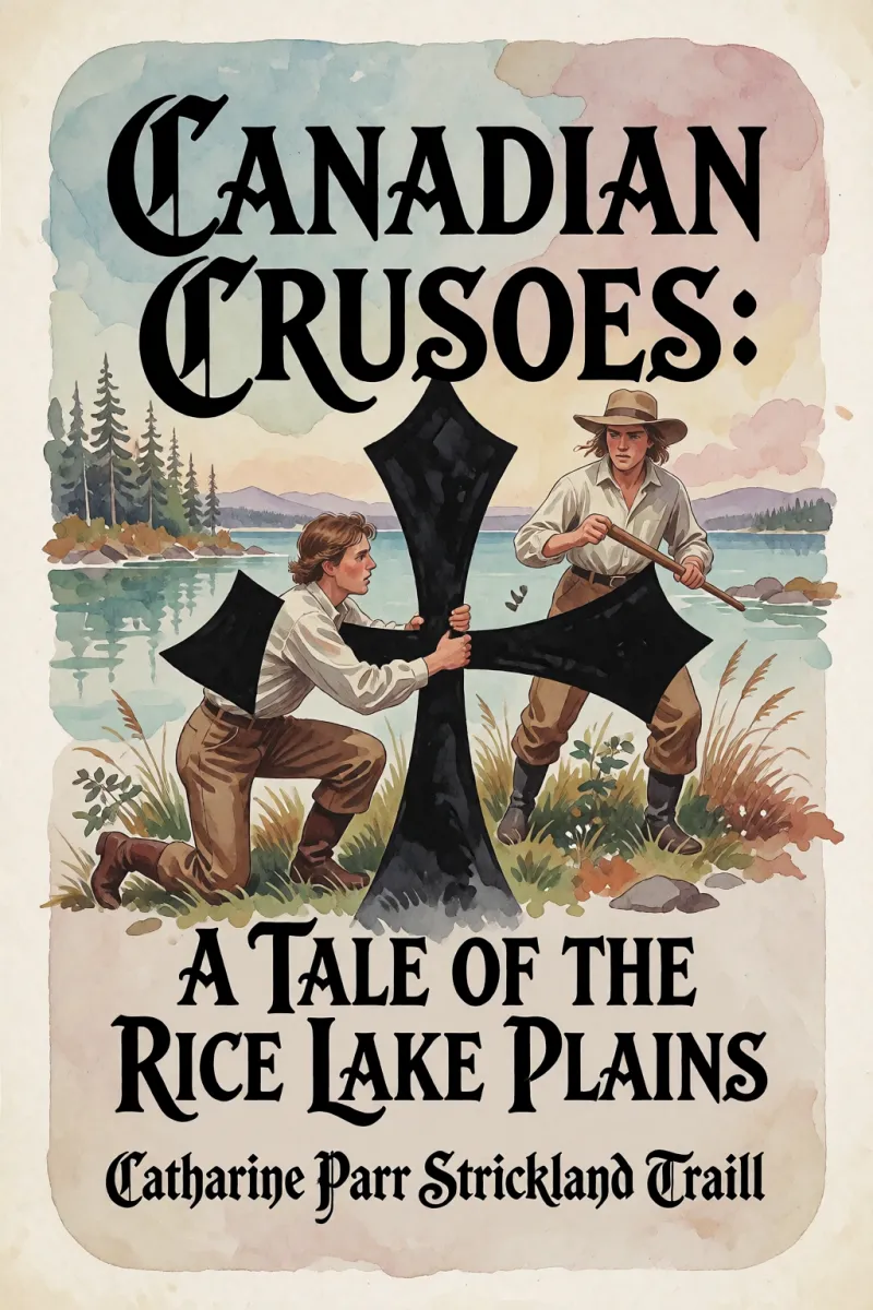 Cover of Canadian Crusoes: A Tale of the Rice Lake Plains by Catharine Parr Strickland Traill