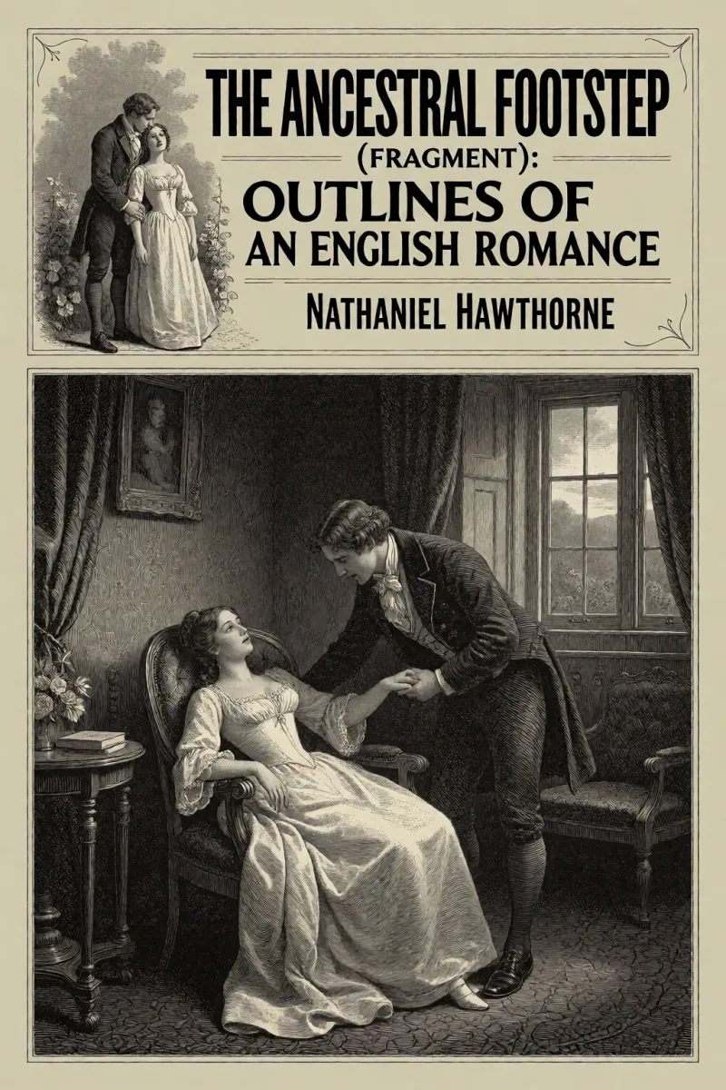Cover of The Ancestral Footstep (fragment): Outlines of an English Romance by Nathaniel Hawthorne