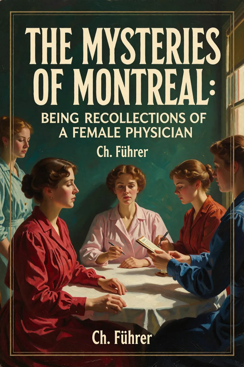 Cover of The Mysteries of Montreal: Being Recollections of a Female Physician by Ch. Führer