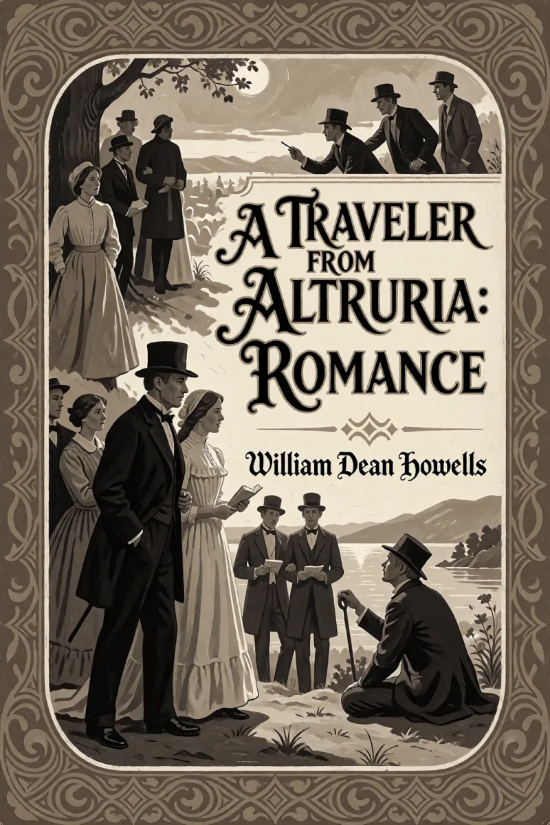 Cover of A Traveler from Altruria: Romance by William Dean Howells